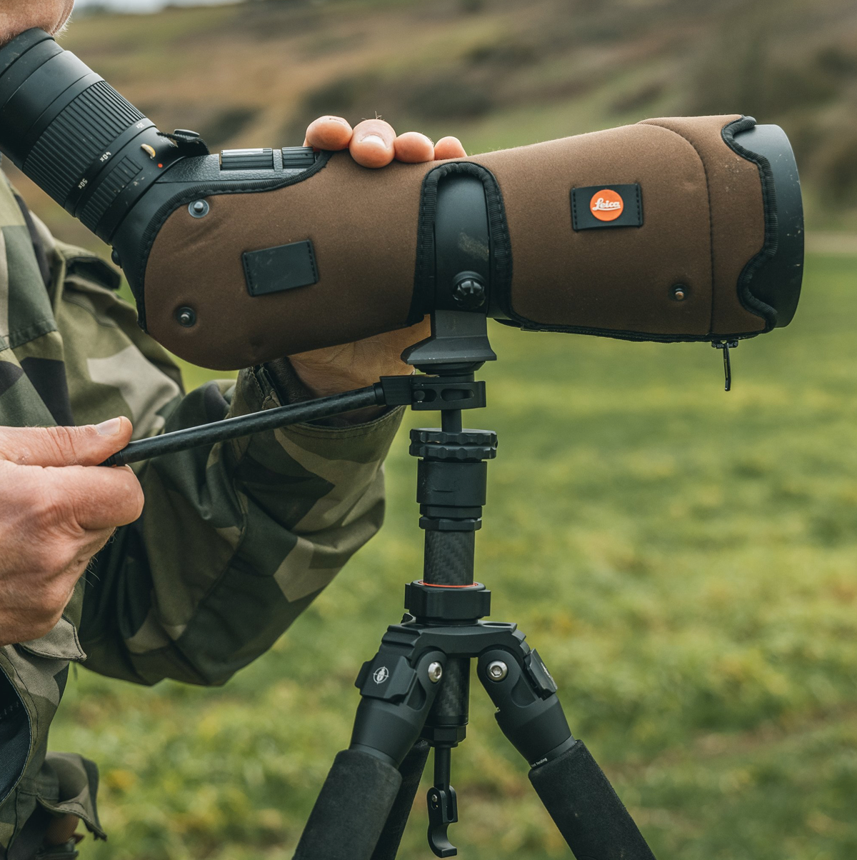 Spartan Precision Heavy Duty Optics Adapter With Carbon Rod - - Mansfield Hunting & Fishing - Products to prepare for Corona Virus