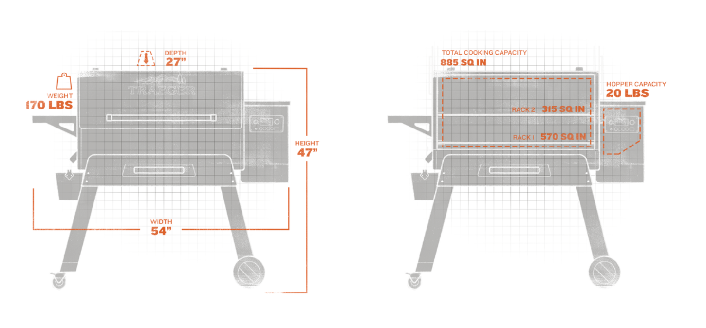 Traeger Ironwood 885 - - Mansfield Hunting & Fishing - Products to prepare for Corona Virus