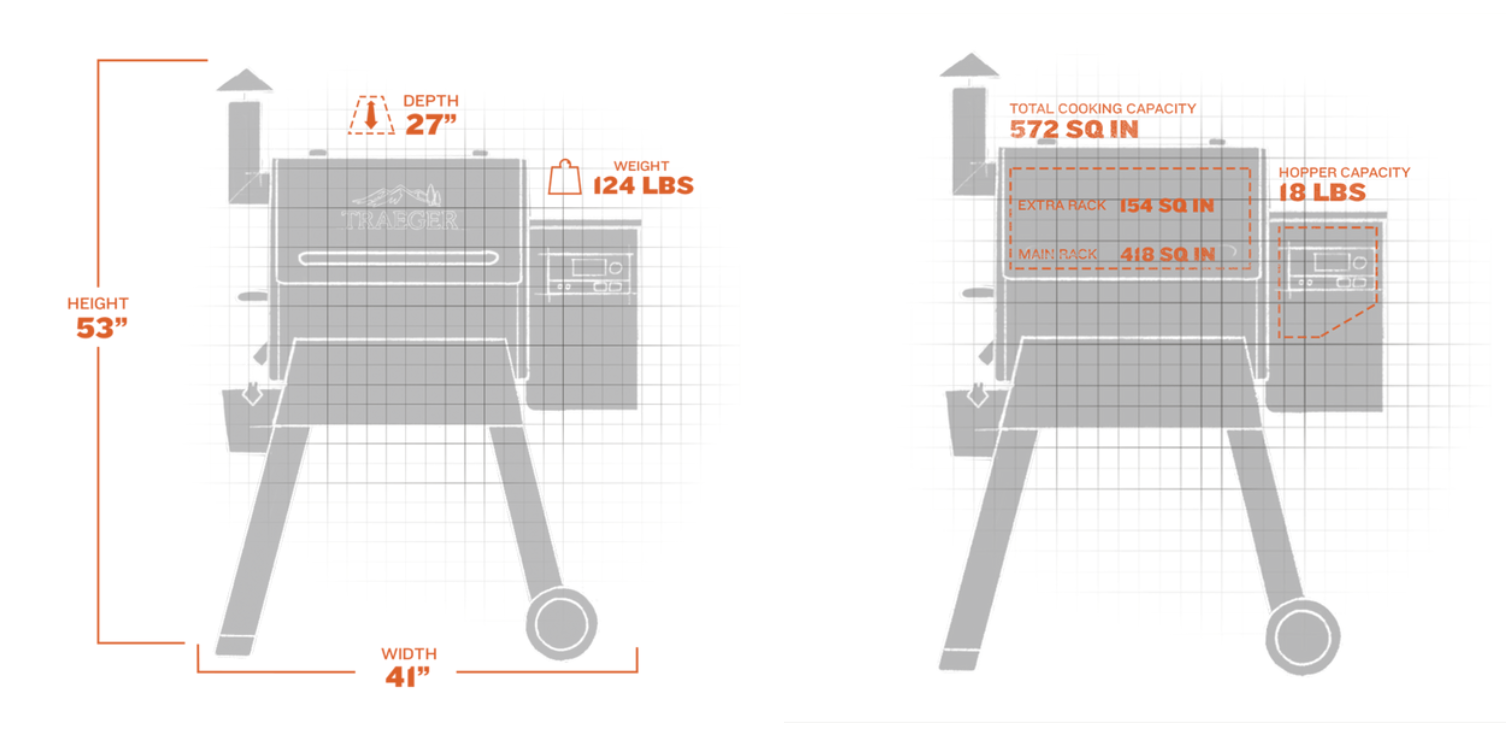 Traeger Pro 575 -  - Mansfield Hunting & Fishing - Products to prepare for Corona Virus