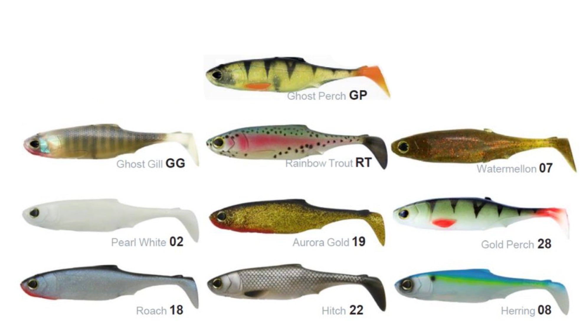 Biwaa Submission 5 Inch Shad 3 Pack - Gold Perch - - Mansfield Hunting & Fishing - Products to prepare for Corona Virus