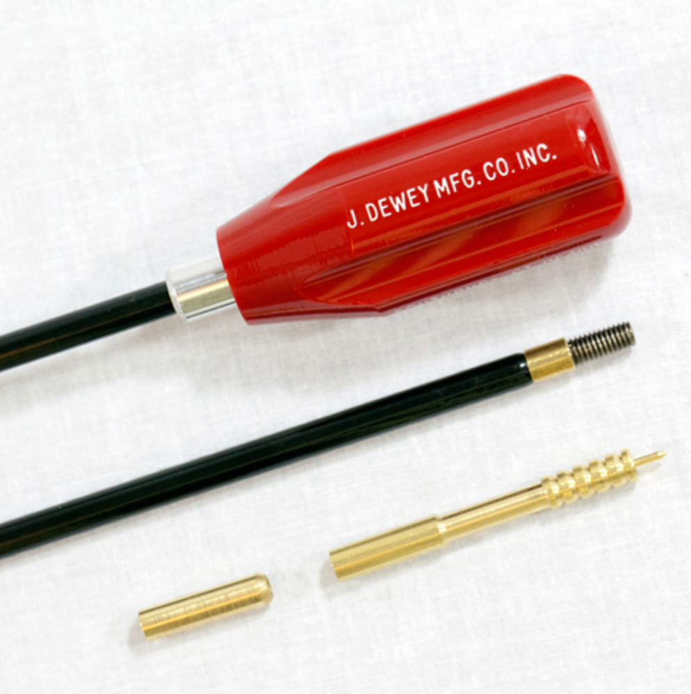 J Dewey Nylon Coated Cleaning Rod 36 Inch - .27 Cal & Up - - Mansfield Hunting & Fishing - Products to prepare for Corona Virus
