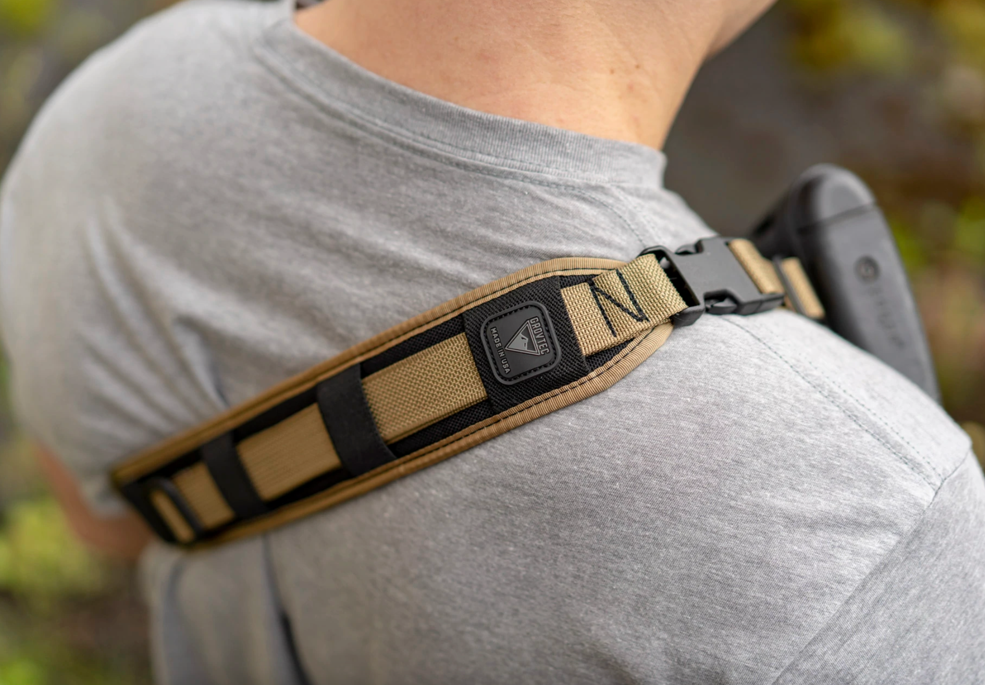 Grovtec QS 2-point Sentinel Sling Black - - Mansfield Hunting & Fishing - Products to prepare for Corona Virus