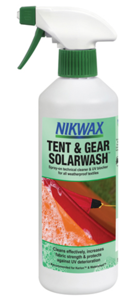 Nikwax Tent And Gear Solarwash 500ml - - Mansfield Hunting & Fishing - Products to prepare for Corona Virus