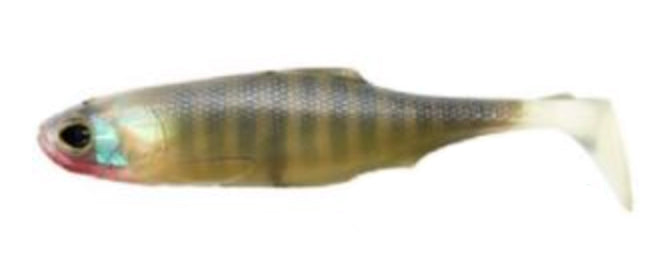 Biwaa Submission 5 Inch Shad 3 Pack - Gold Perch - - Mansfield Hunting & Fishing - Products to prepare for Corona Virus