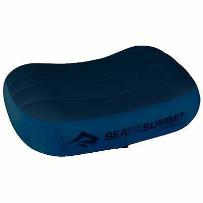 Sea To Summit Aeros Pillow Premium Deluxe - Navy Blue - - Mansfield Hunting & Fishing - Products to prepare for Corona Virus