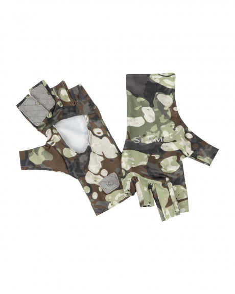 Simms Solarflex Sunglove - Riparian Camo - L - Mansfield Hunting & Fishing - Products to prepare for Corona Virus