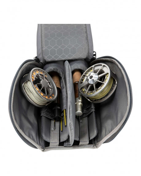 Simms Double Rod/Reel Vault 9 4 Piece - Carbon -  - Mansfield Hunting & Fishing - Products to prepare for Corona Virus