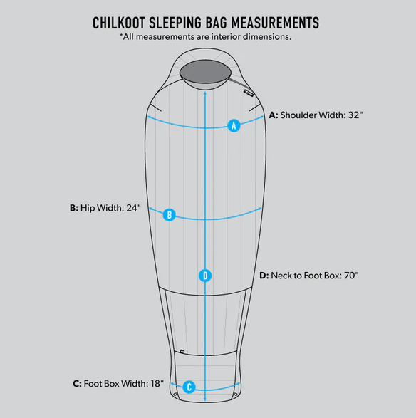 Stone Glacier Chilkoot 15 Degree (F) Sleeping Bag - - Mansfield Hunting & Fishing - Products to prepare for Corona Virus