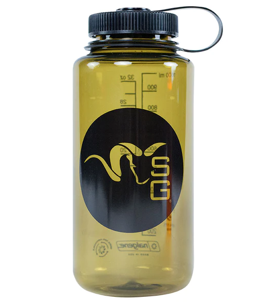 Stone Glacier SG Cirle Ram 32 oz. Nalgene Wide Mouth Bottle - - Mansfield Hunting & Fishing - Products to prepare for Corona Virus