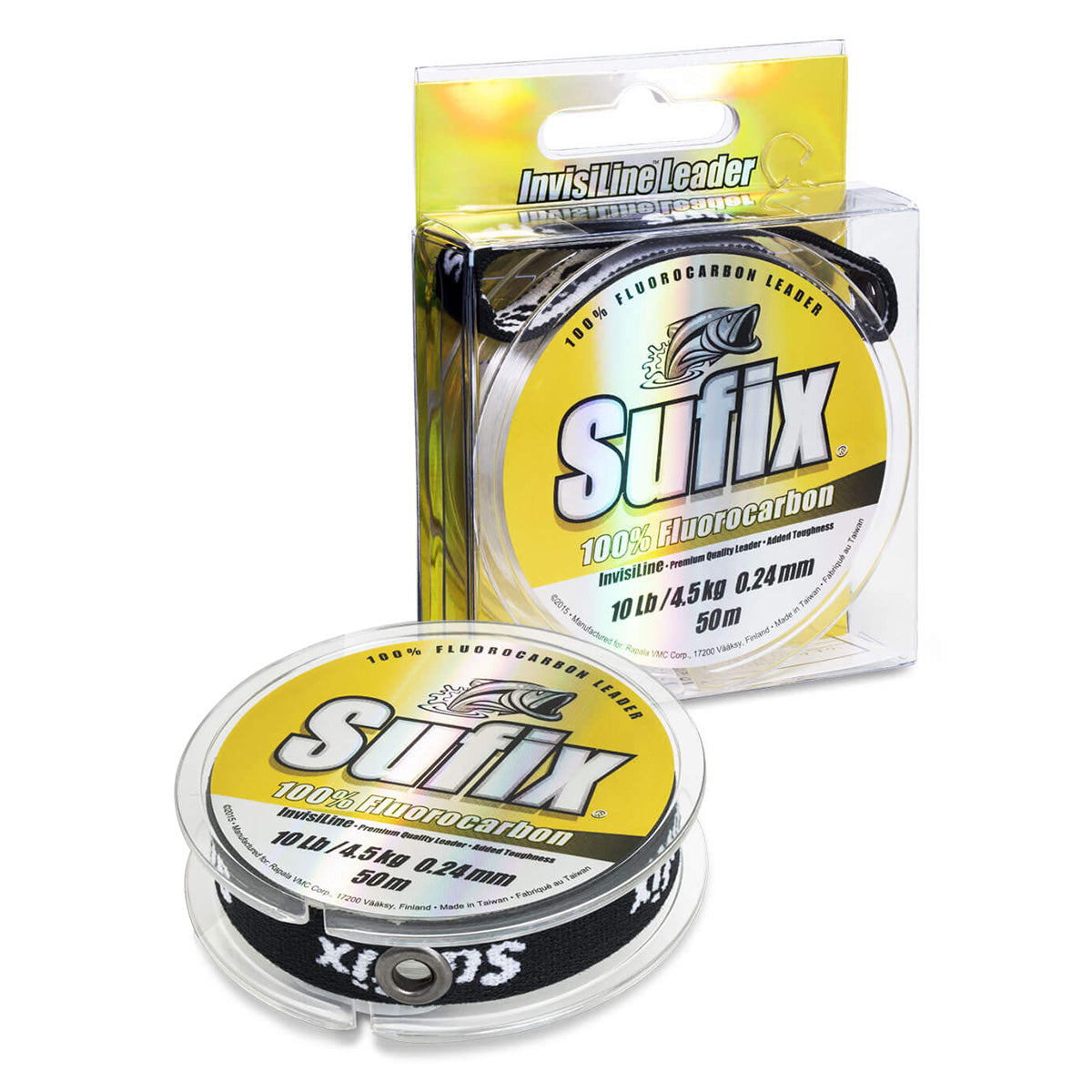 Sufix Flurocarbon Invisiline - 10LB - Mansfield Hunting & Fishing - Products to prepare for Corona Virus