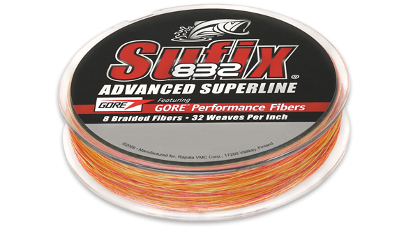 Sufix 832 Braid - Fire Camo - - Mansfield Hunting & Fishing - Products to prepare for Corona Virus
