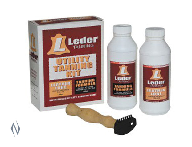 Leder Leather Tanning Kit - 500ML - - Mansfield Hunting & Fishing - Products to prepare for Corona Virus