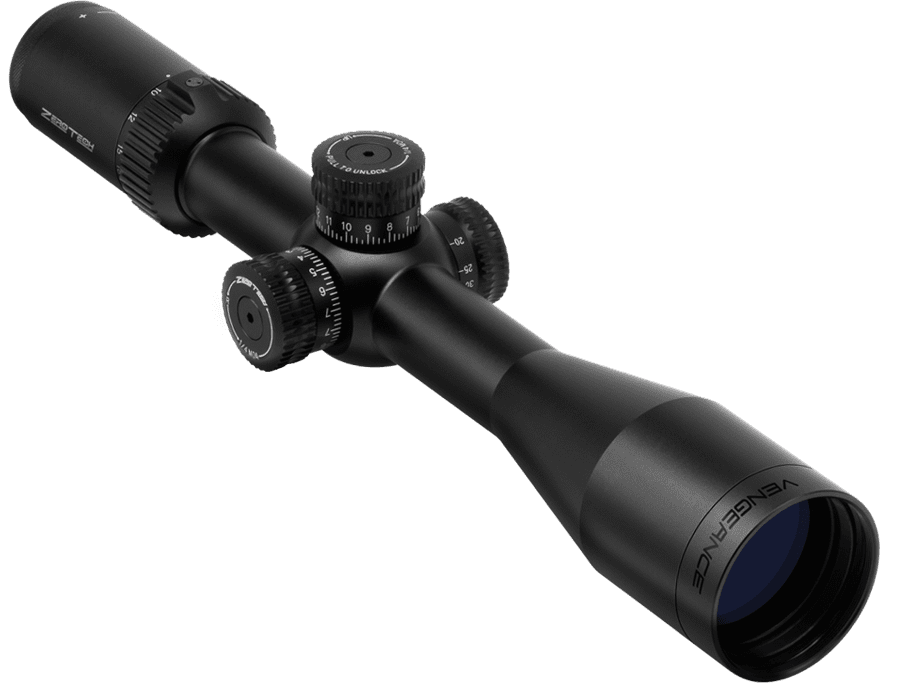 Zerotech Vengenance 4-20x50 R3 Scope -  - Mansfield Hunting & Fishing - Products to prepare for Corona Virus