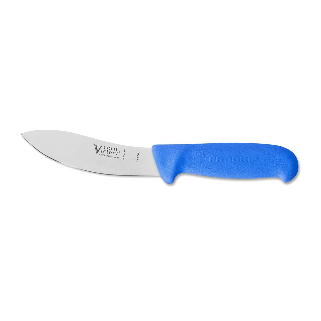 Victory Sheep Skinner Knife with Progrip Blue 13cm Hang Sell - - Mansfield Hunting & Fishing - Products to prepare for Corona Virus
