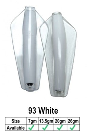 Tassie Devil 7gr - 7GR / 93 WHITE - Mansfield Hunting & Fishing - Products to prepare for Corona Virus