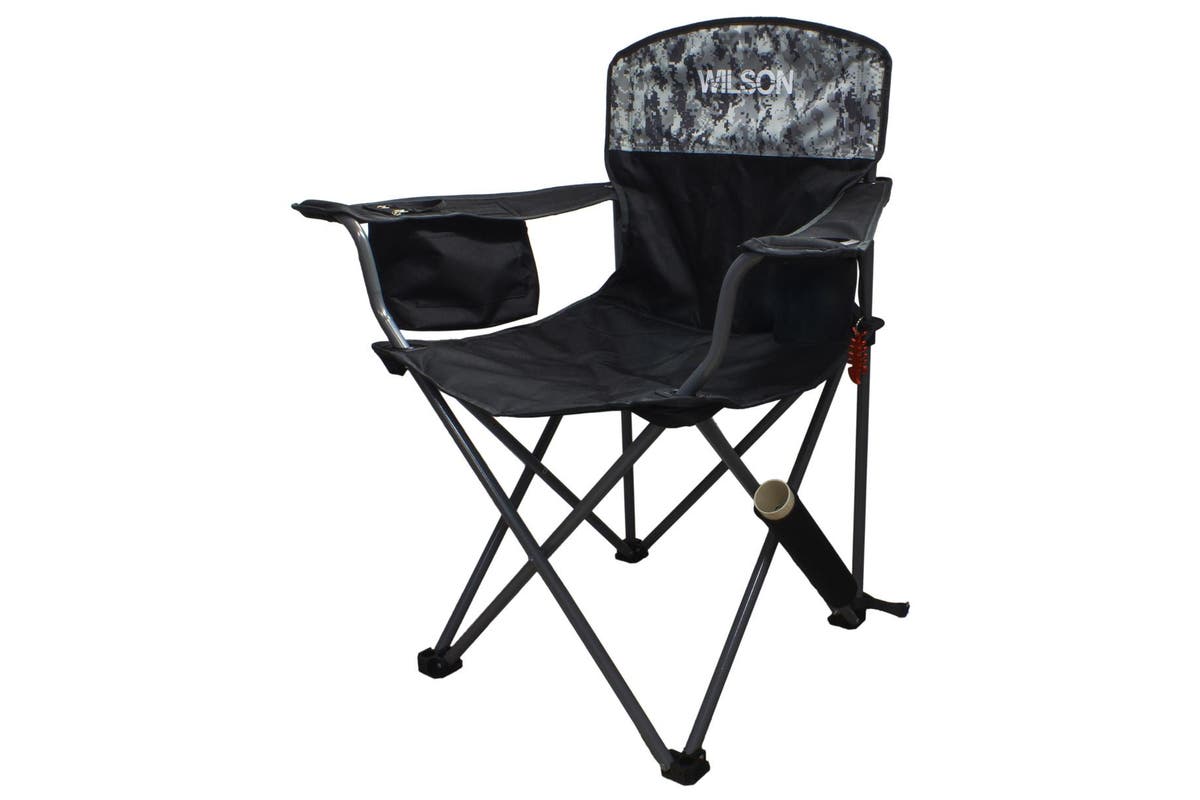 Wilson Fishing Chair Camo -  - Mansfield Hunting & Fishing - Products to prepare for Corona Virus