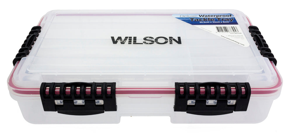 Wilson Deluxe Waterproof Tackle Tray -  - Mansfield Hunting & Fishing - Products to prepare for Corona Virus