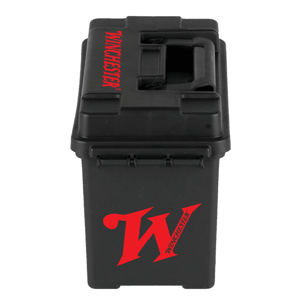 Winchester Black Ammo Box -  - Mansfield Hunting & Fishing - Products to prepare for Corona Virus