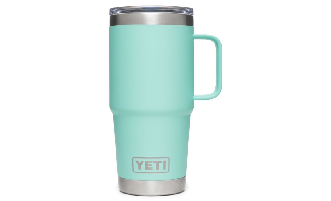 Yeti 20oz Travel Mug with StrongHold Lid - 20OZ / SEAFOAM - Mansfield Hunting & Fishing - Products to prepare for Corona Virus