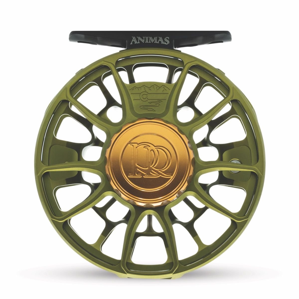 Ross Animas 5/6 Fly Reel - Olive - OLIVE - Mansfield Hunting & Fishing - Products to prepare for Corona Virus