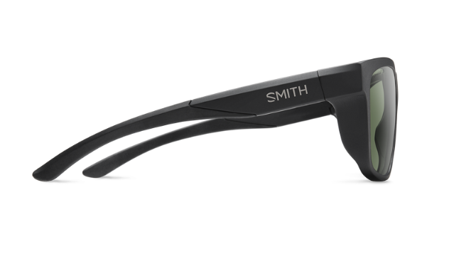 Smith Optics Barra - Matte Black Polarized Gray Green - - Mansfield Hunting & Fishing - Products to prepare for Corona Virus