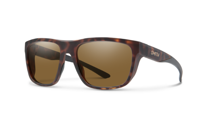 Smith Optics Barra Matte - Tortoise Chromapop Glass Polarized Brown - - Mansfield Hunting & Fishing - Products to prepare for Corona Virus