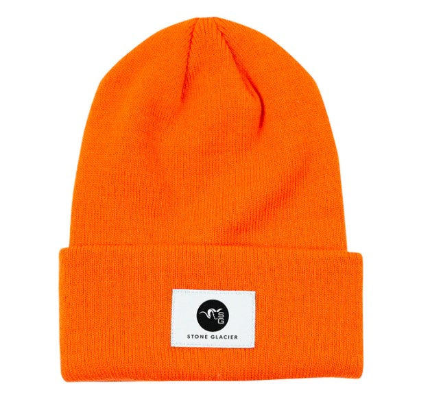 Stone Glacier Circle Ram Tall Cuff Beanie - BLAZE ORANGE - Mansfield Hunting & Fishing - Products to prepare for Corona Virus