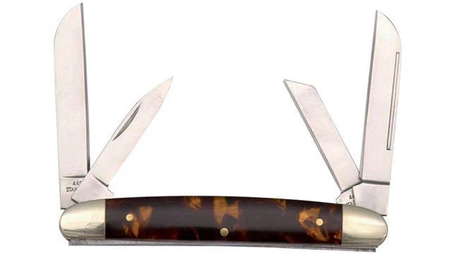 Buffalo River Stockman Knife 4 Blade - - Mansfield Hunting & Fishing - Products to prepare for Corona Virus