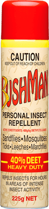 Bushman Ultra Insect Repellent 130g 40% Deet Heavy Duty - - Mansfield Hunting & Fishing - Products to prepare for Corona Virus