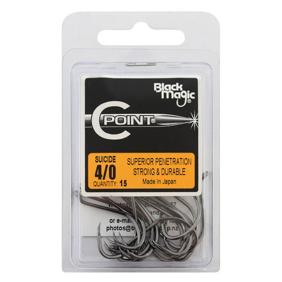 Black Magic C Point - 4/0 - Mansfield Hunting & Fishing - Products to prepare for Corona Virus