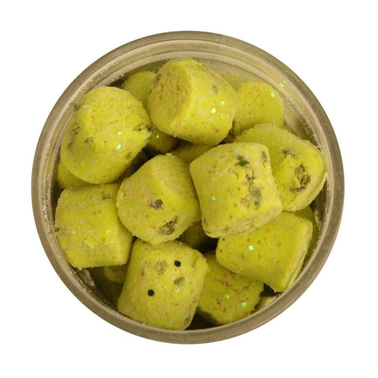 Berkley Gulp! Powerbait Trout Nuggets Chunky Charteuse - - Mansfield Hunting & Fishing - Products to prepare for Corona Virus