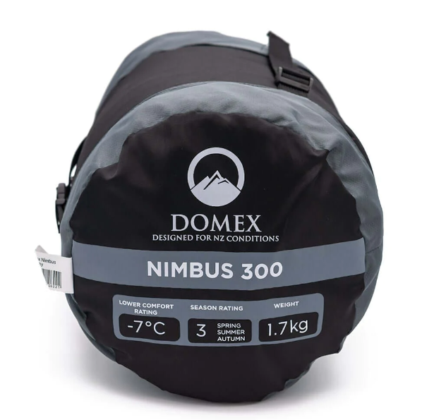 Domex Nimbus -7c Synthetic Sleeping Bag - Grey - - Mansfield Hunting & Fishing - Products to prepare for Corona Virus