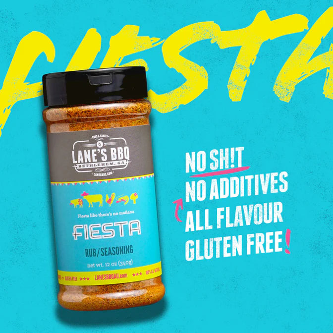 Lanes BBQ Fiesta - 130gm -  - Mansfield Hunting & Fishing - Products to prepare for Corona Virus