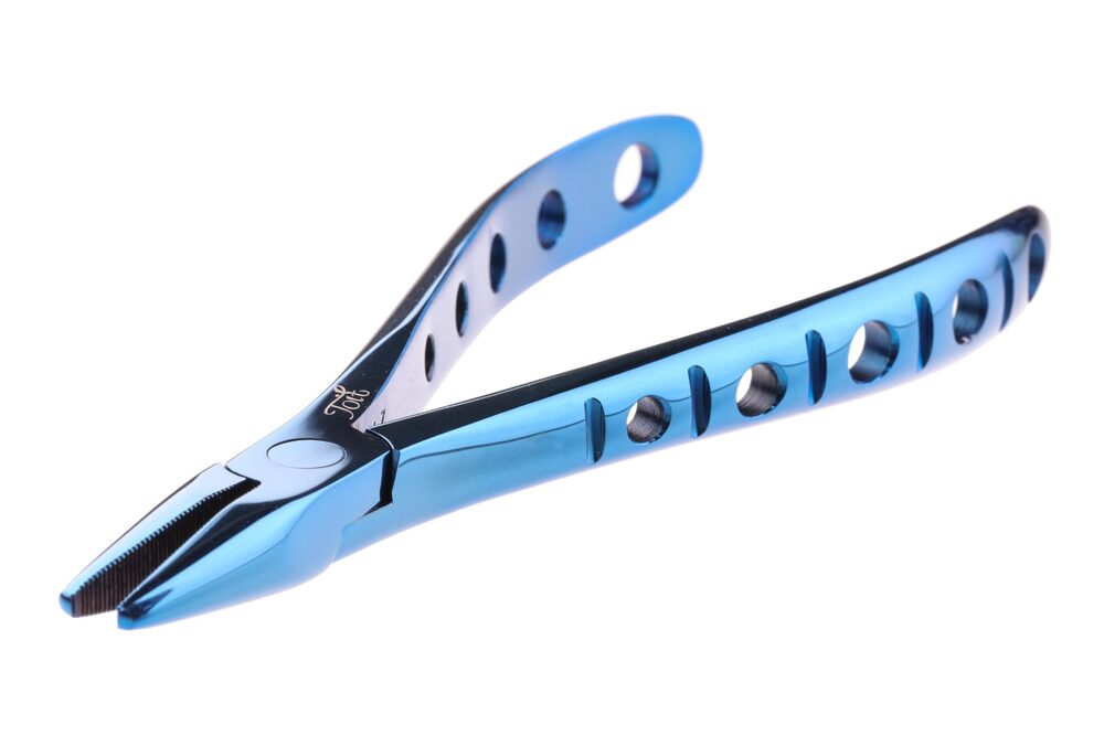 Wilson Toit Short Nose Pliers Blue Stainless Steel -  - Mansfield Hunting & Fishing - Products to prepare for Corona Virus