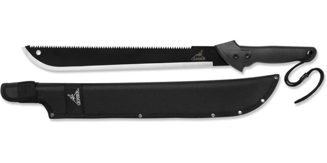 Gerber Gator Machete - Black -  - Mansfield Hunting & Fishing - Products to prepare for Corona Virus