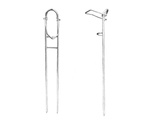 Rod Holder Foldable Bank -  - Mansfield Hunting & Fishing - Products to prepare for Corona Virus