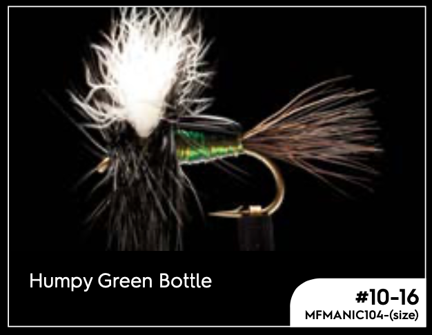 Manic Humpy Green Bottle - - Mansfield Hunting & Fishing - Products to prepare for Corona Virus