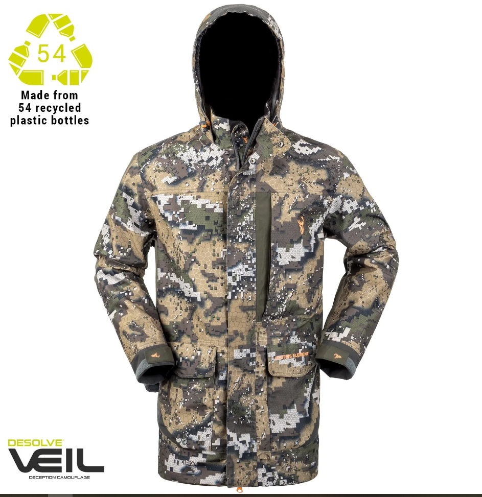 Hunters Element Downpour Elite Jacket - Desolve Veil - XL / DESOLVE VEIL - Mansfield Hunting & Fishing - Products to prepare for Corona Virus