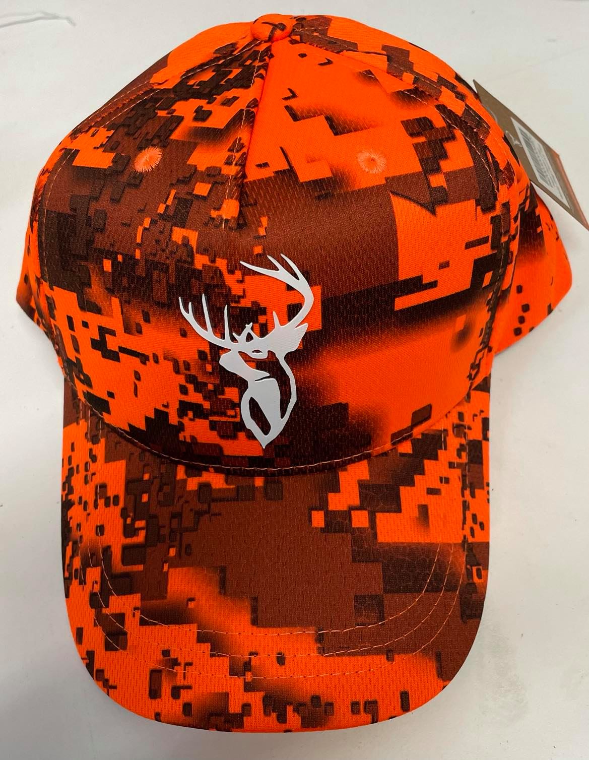 Hunters Element Heat Beater Cap White Stag Desolve Fire - - Mansfield Hunting & Fishing - Products to prepare for Corona Virus