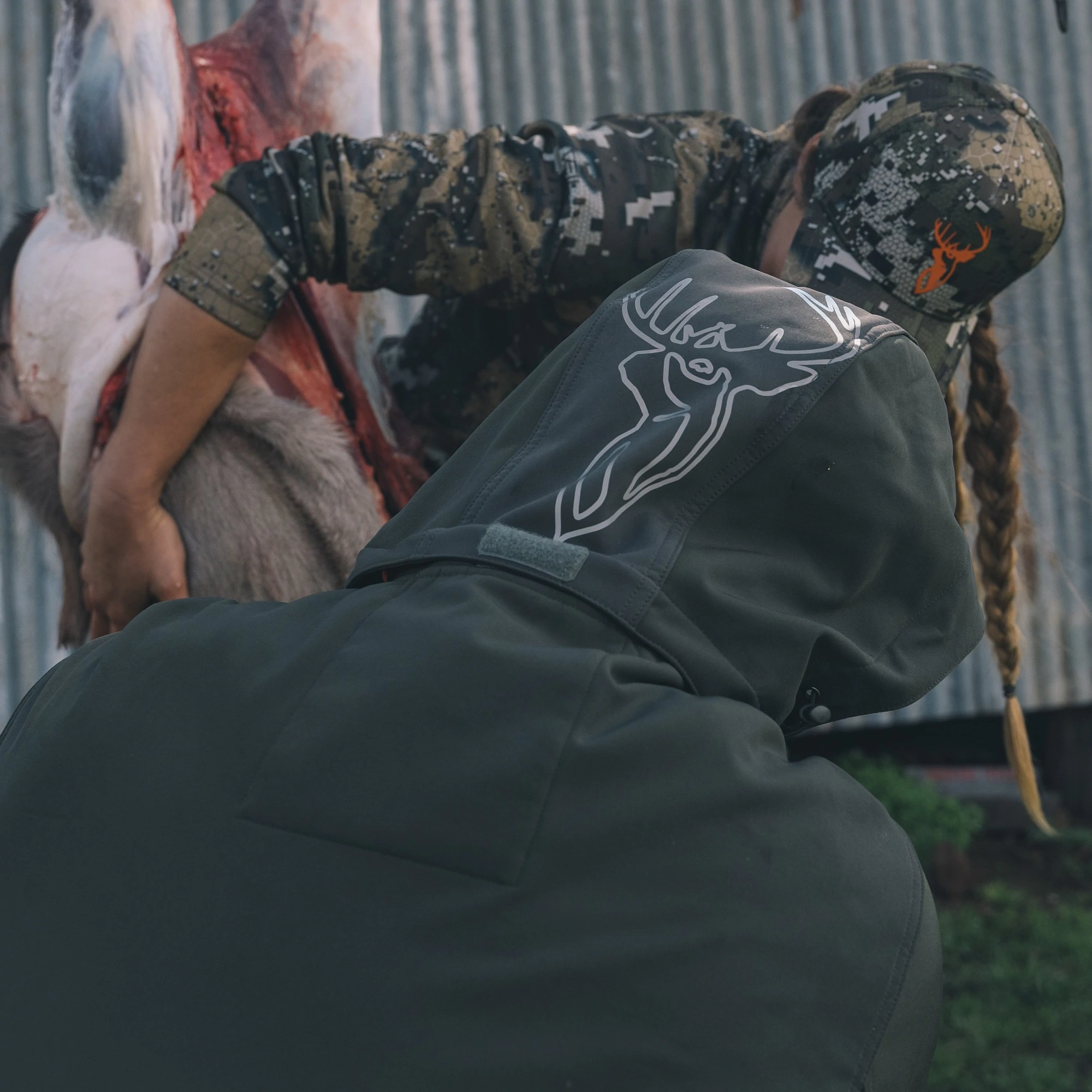 Hunters Element Legacy Jacket - Forest Green/Grey - - Mansfield Hunting & Fishing - Products to prepare for Corona Virus