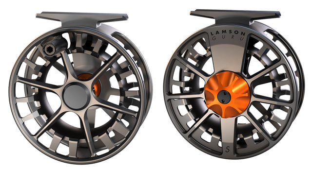 Lamson Guru 3/4 Fly Reel - Blaze -  - Mansfield Hunting & Fishing - Products to prepare for Corona Virus