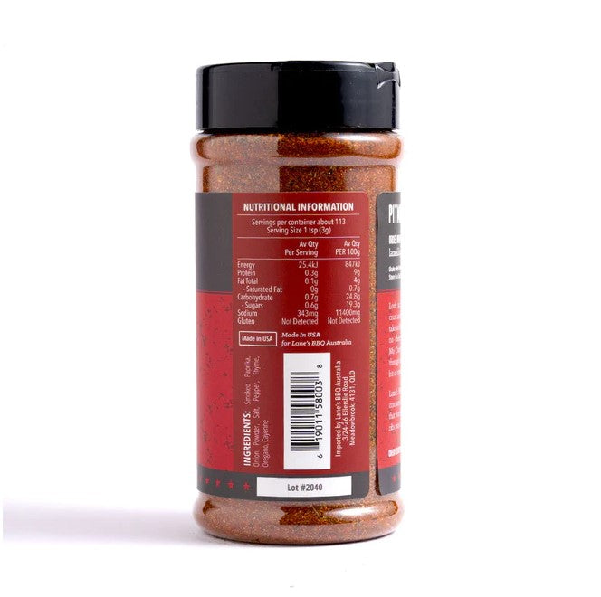 Lanes BBQ Blackening Rub Pitmaster 340gm -  - Mansfield Hunting & Fishing - Products to prepare for Corona Virus