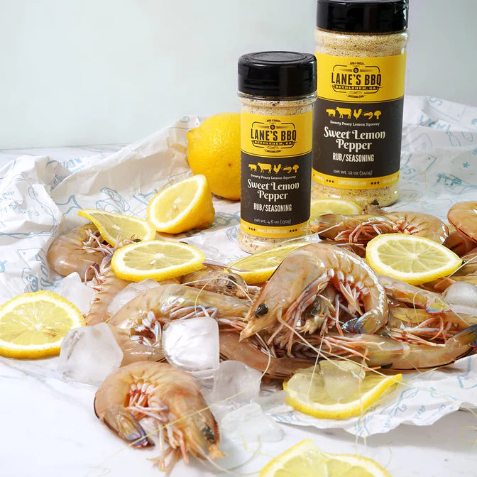 Lanes BBQ Pitmaster Seasoning - Sweet Lemon Pepper - 340 Gm - 340 GM - Mansfield Hunting & Fishing - Products to prepare for Corona Virus