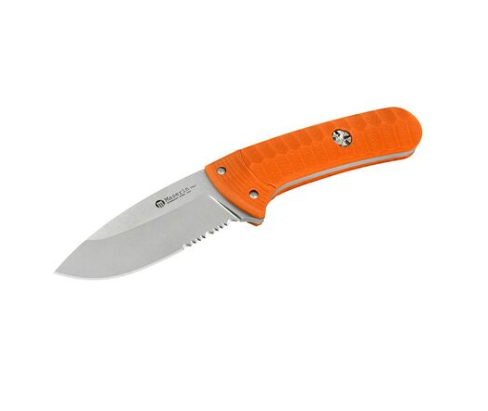 Maserin Sax Bushcraft 975/G10A Knife - Orange - - Mansfield Hunting & Fishing - Products to prepare for Corona Virus