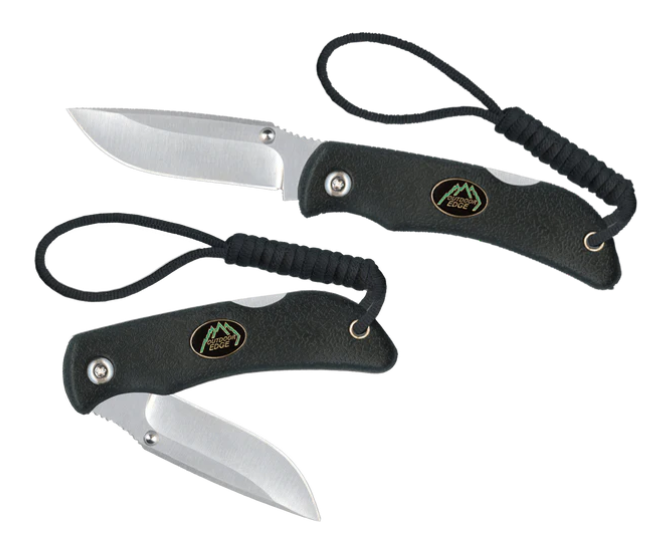 Outdoor Edge Mini-Grip Black - - Mansfield Hunting & Fishing - Products to prepare for Corona Virus