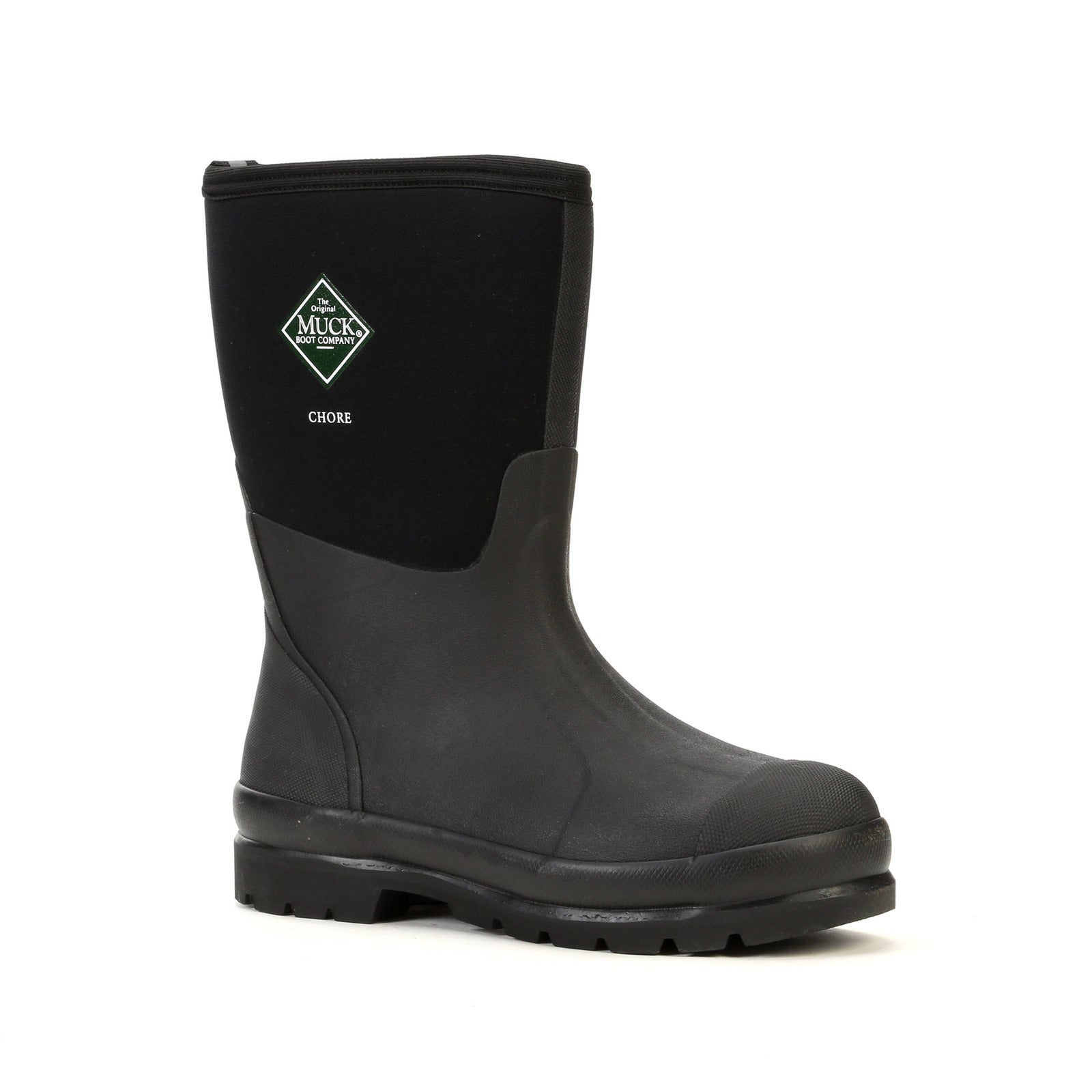 Muck Chore Boot - Mid - UK10 EU44.5 US11 / BLACK - Mansfield Hunting & Fishing - Products to prepare for Corona Virus