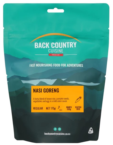 Back Country Cuisine - Nasi Goreng - REGULAR - Mansfield Hunting & Fishing - Products to prepare for Corona Virus