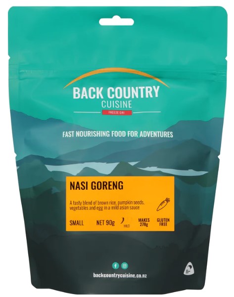 Back Country Cuisine - Nasi Goreng - SMALL - Mansfield Hunting & Fishing - Products to prepare for Corona Virus