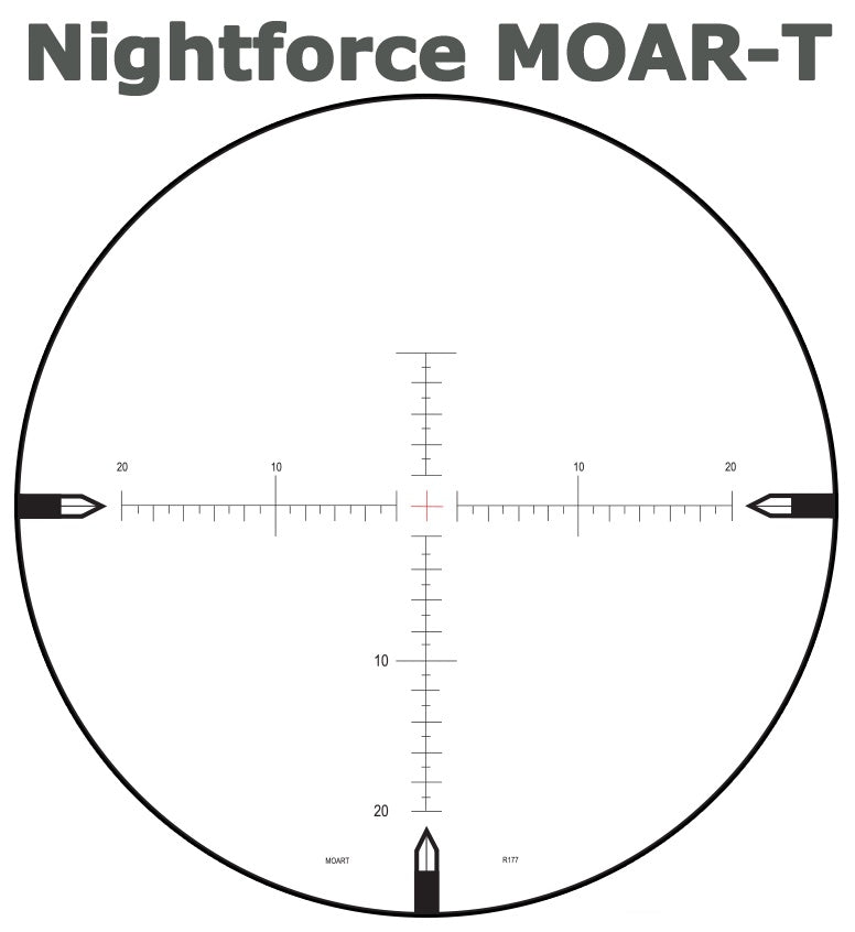 Nightforce NXS 5.5-22x56 ZS .25MOA MOART Scope -  - Mansfield Hunting & Fishing - Products to prepare for Corona Virus