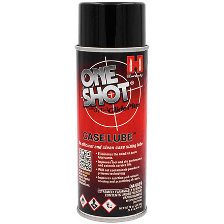 Hornady One shot Case Lube spray 10oz - - Mansfield Hunting & Fishing - Products to prepare for Corona Virus